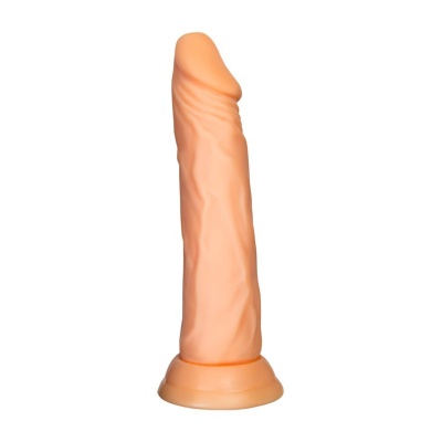 Realistyczne dildo Toon TPE z przyssawką 17,5 cm - 1 2