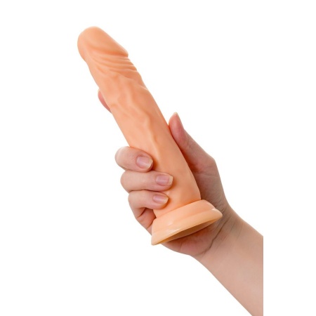 Realistyczne dildo Toon TPE z przyssawką 17,5 cm - 4