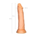 Realistyczne dildo Toon TPE z przyssawką 17,5 cm - 5