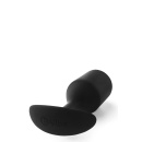 Korek analny obciążeniowy Snug Plug 5 Black - silikon medyczny, 350 g, długość 15 cm, średnica 5 cm - 5