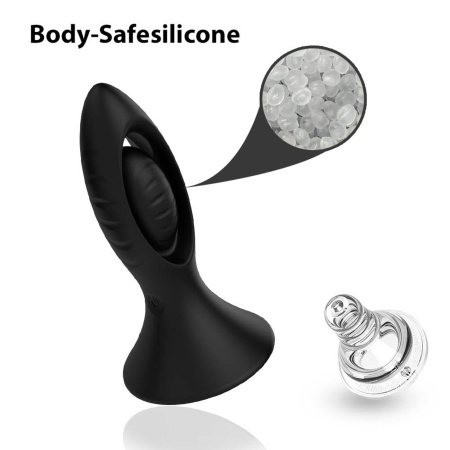 Watchman Black, 9 vibration functions, Remote control - 3