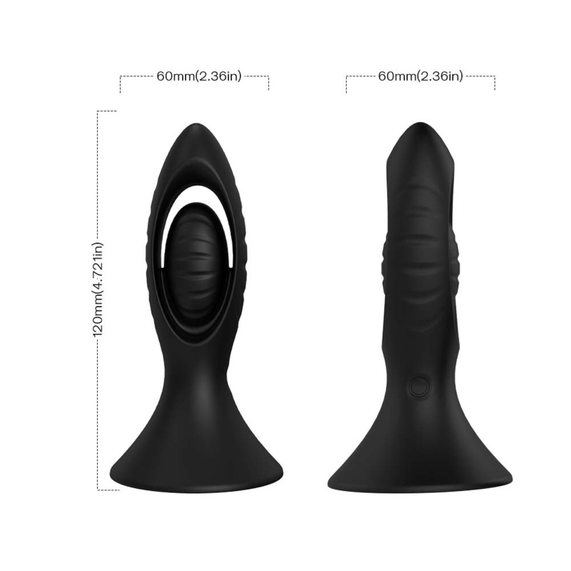 Watchman Black, 9 vibration functions, Remote control - 5
