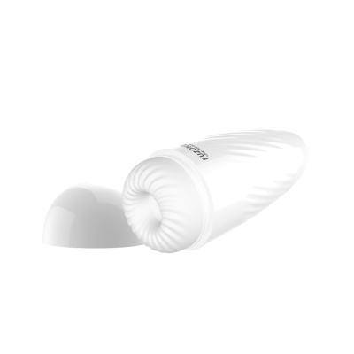 Masturbator wibrujący z funkcją sensoryczną, ładowanie USB, TPE, 22 x 8 cm - 1