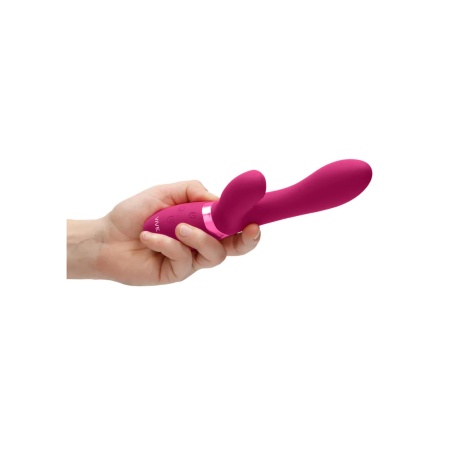 Pulse Clitoral Rabbit - silikonowy stymulator punktu G i łechtaczki z niezależnym stymulatorem pulse-wave - 8