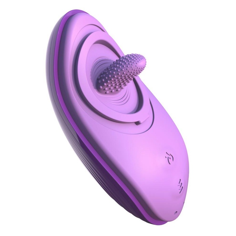 Wibrator z językiem Silicone Fun Tongue – 7 trybów wibracji, ogrzewanie, 13 × 7,6 cm - 2