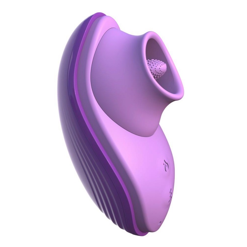 Wibrator z językiem Silicone Fun Tongue – 7 trybów wibracji, ogrzewanie, 13 × 7,6 cm - 4