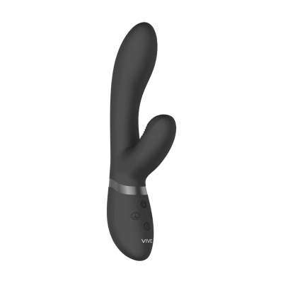Kyra - Pulse Clitoral Rabbit - Black - 1