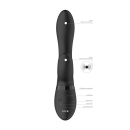 Pulse Wave Rabbit Black - Silikonowy stymulator łechtaczki z 2 silnikami, 10 trybami i IPX7 - 6