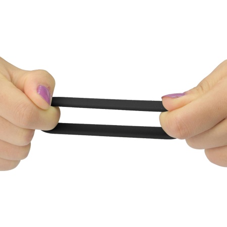 Zestaw Pierścieni Erekcyjnych Power Plus Soft Silicone Pro 3 szt. (średnica 3,8-15,2 cm) Czarny - 4