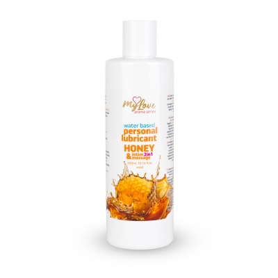 Żel intymny i do masażu Aroma Series Intim&Massage 2in1 Honey 300ml - 1