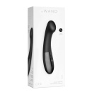 Wibrator Gee Black - zakrzywiona, elastyczna szyjka do stymulacji punktu G, silikon medyczny i metal, 16,6 cm - 1