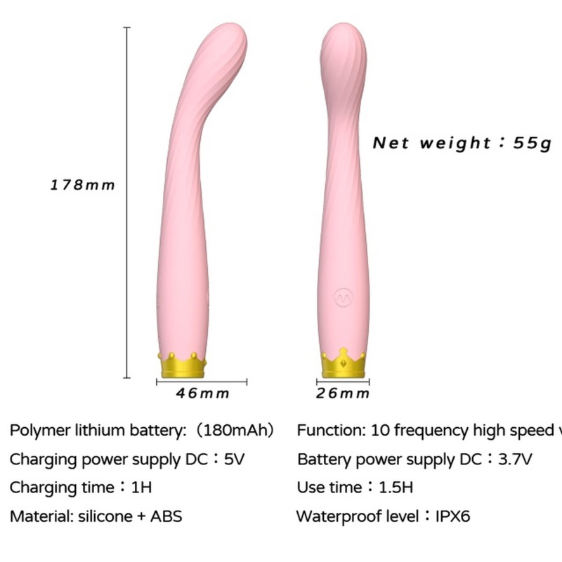 G SPOT VIBRATOR Pink - 7