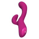 Wibrator króliczek Quinn z funkcją podgrzewania i podwójną stymulacją, 22,8 cm - 5