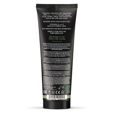 WICKED SENSUAL MASSAGE CREAM 120ML SAGE AND SEASAL SCENTED - 2