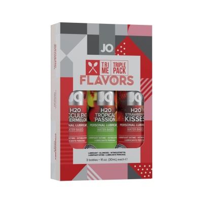 Zestaw lubrykantów smakowych Tri Me Triple Pack Flavors 3 x 30 ml - 1