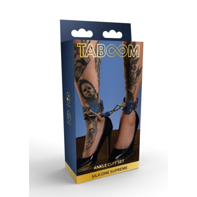 Silicone Ankle Cuffs Set Blue - 1 2