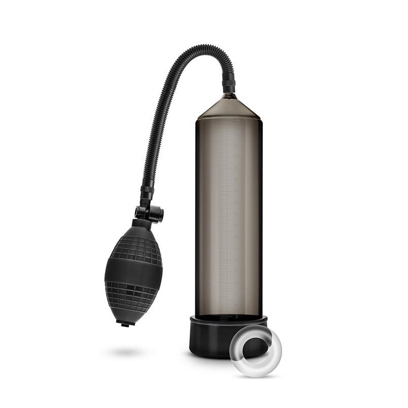 Pompa próżniowa do prącia Performance VX101 z ręczną pompką balonową, długość 24,1 cm - 3