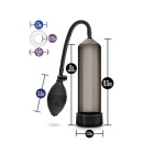 Pompa próżniowa do prącia Performance VX101 z ręczną pompką balonową, długość 24,1 cm - 5