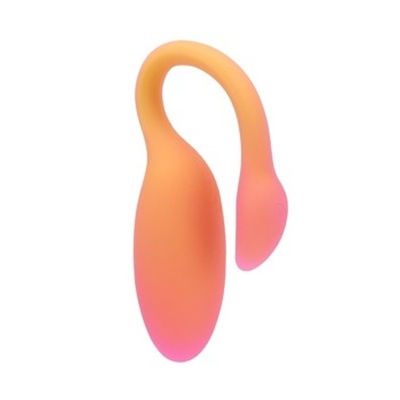 Flamingo Max Wibrator z Aplikacją i Biofeedback - Pomarańczowy (8 cm) - 1