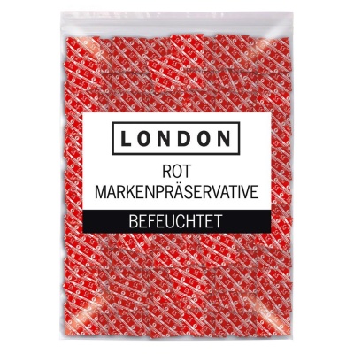 London red condoms 1000 pcs. - 1
