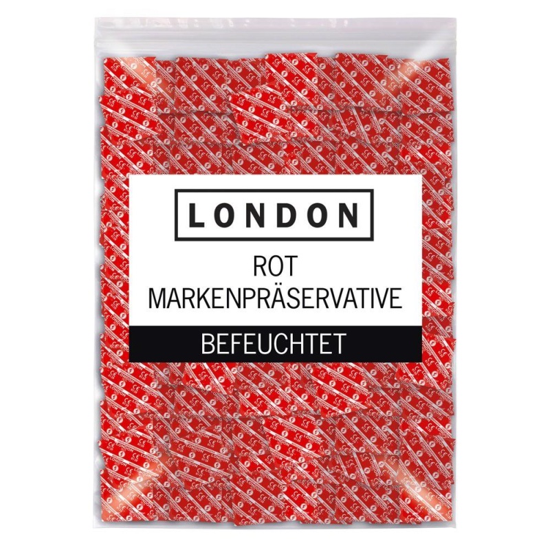 London red condoms 1000 pcs. - 1