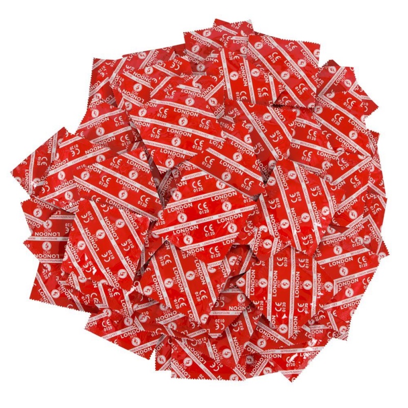 London red condoms 1000 pcs. - 2