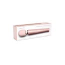 Masażer erotyczny Plug-In Rose Gold - przewodowy, elastyczna szyjka, 34 x 6,2 cm - 1