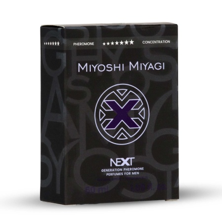Miyoshi Miyagi NEXT X Homme - woda perfumowana z feromonami 50 ml - 8