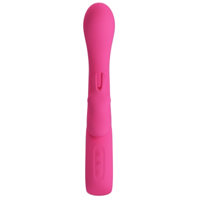 Wibrator Novak z podwójną stymulacją, 19,8 cm - 1 2