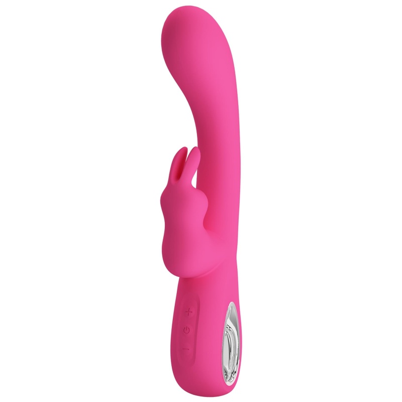 Wibrator Novak z podwójną stymulacją, 19,8 cm - 3