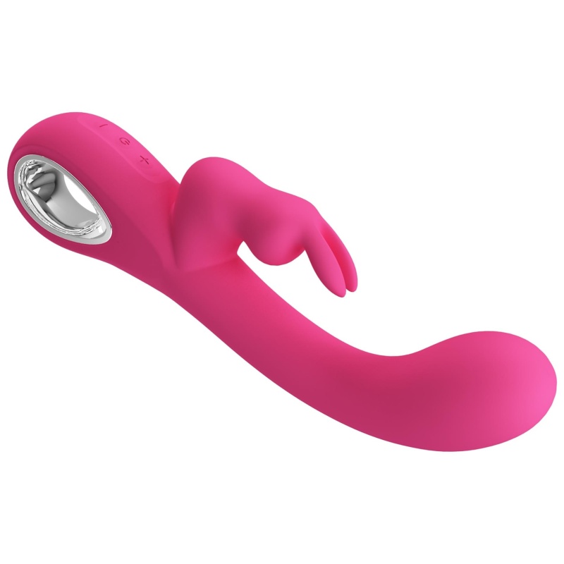 Wibrator Novak z podwójną stymulacją, 19,8 cm - 7