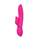 Wibrator Duo Thruster z wałem o 9 poziomach ruchu pchającego, długość 14 cm, średnica 3,5 cm - 2