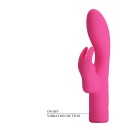 Wibrator typu rabbit Elivia do podwójnej stymulacji punktu G i łechtaczki, 17,2 cm - 6