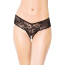 Thongs 2440 - black S/M - 1