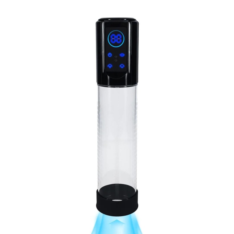 MegaLift - Automatic Waterproof Penis Pump - Black - 1