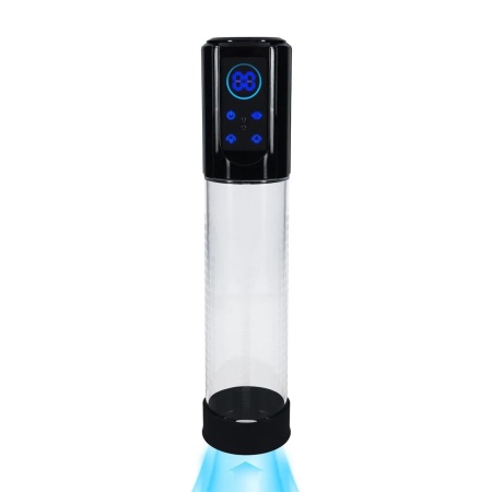 MegaLift - Automatic Waterproof Penis Pump - Black - 1