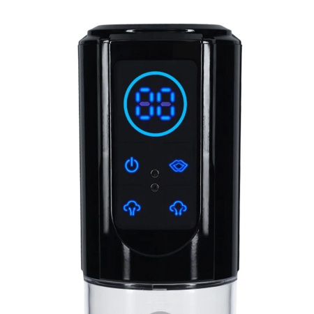 MegaLift - Automatic Waterproof Penis Pump - Black - 6