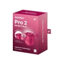 Stymulator łechtaczki Pro 2 Modern Rose z technologią Air Pulse i Liquid Air, 6,5 cm - 2