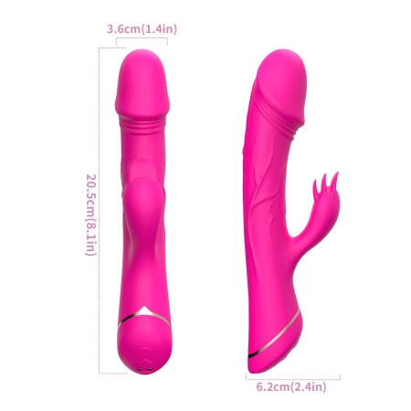 Rubberco Rose Red, 2* 9 vibration functions - 6