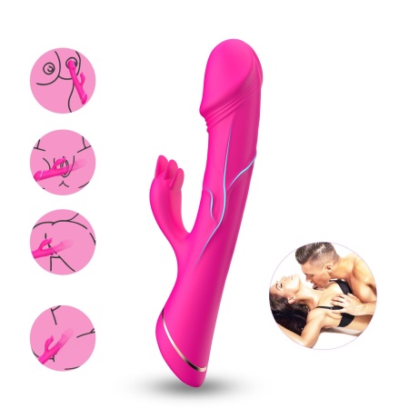 Rubberco Rose Red, 2* 9 vibration functions - 7