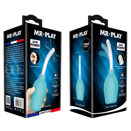 MR PLAY - ANAL DOUCHE 4,75'' (310 ml) - 10