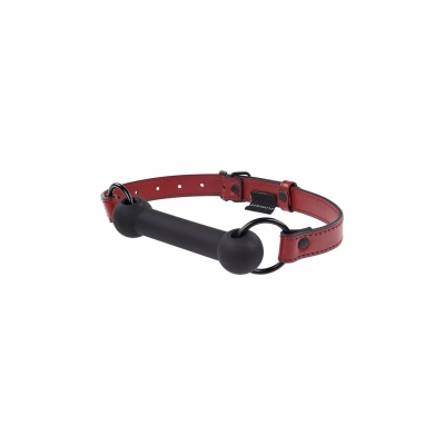 SPORTSHEETS SAFFRON SILICONE BIT GAG - 1 2