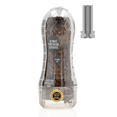 Easy Rider - Textured Masturbator - Black - 1