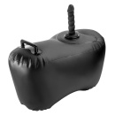 Nadmuchiwalna poduszka erotyczna Body Dock Inflatable Love Seat z silikonowym dildo 19 cm, uchwytem i panelem montażowym 8,6 cm - 2