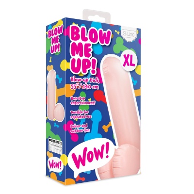 Nadmuchiwany penis Blow-up Dick 140 cm - PVC, wodoodporny, nieelektryczny - 1 2