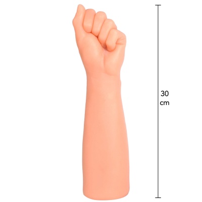 Dildo The Fist 30 cm z realistycznym odwzorowaniem dłoni i przedramienia - 1
