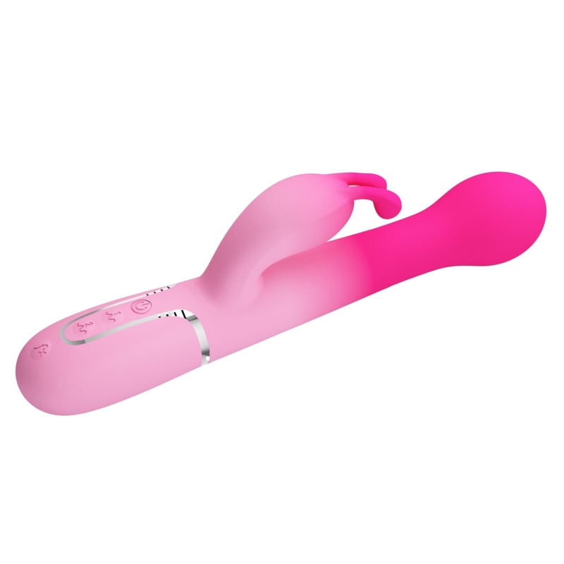 Wibrator królik Dejon BW-500014-4 - 7 funkcji wibracji, 4 tryby rotacji, 4 poziomy wypychania, 3,7 x 22,6 cm - 6