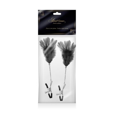 SET 2 BLACK BREAST CLAMPS - 1 2
