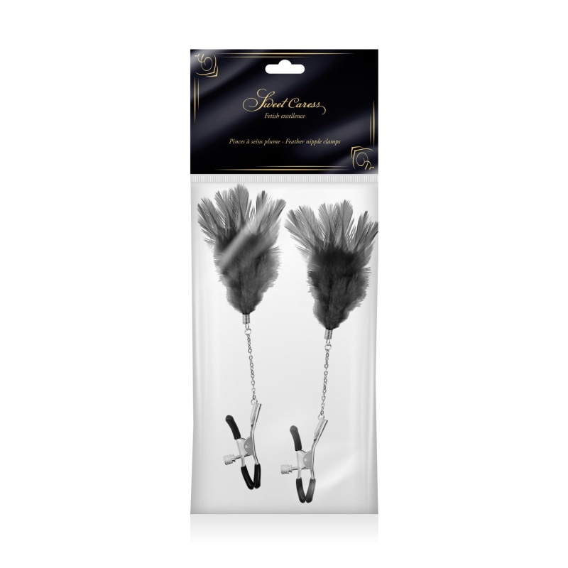 SET 2 BLACK BREAST CLAMPS - 2