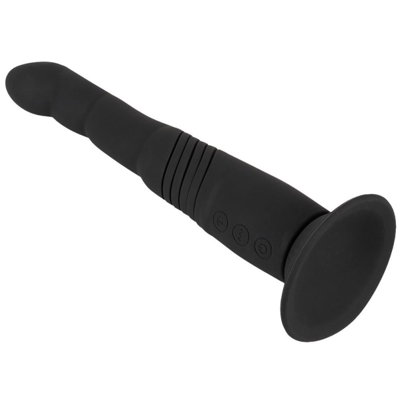 Wibrator G i P-Spot Thrusting Couples Choice - silikonowy, mechanizm thrustingu, średnica 3,7 cm - 7